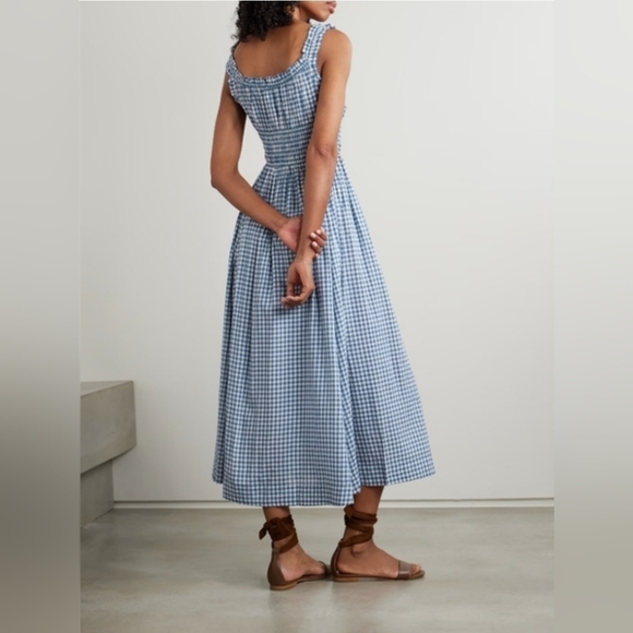 Doen Emmaretta in blue gingham, large - Picture 2 of 9